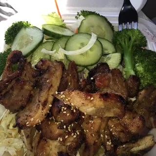 Teriyaki Chicken Salad Plate