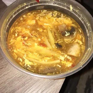 Small Hot and Sour Soup