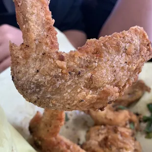 Delicious chicken wings