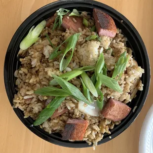 Spam fried rice