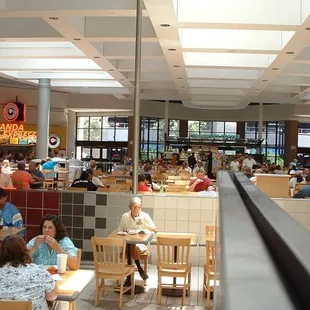 people eating in a restaurant