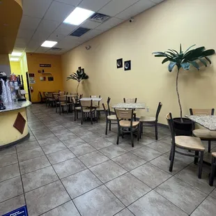 Inside view from entrance