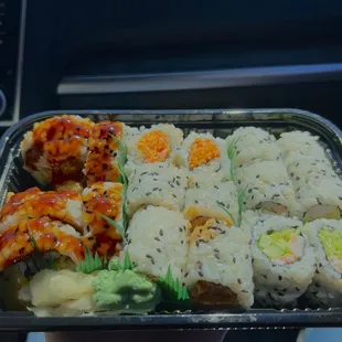 3 roll Any 3 Rolls Lunch Special