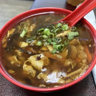 Hot and sour soup! (Best Hangover cure on the planet)