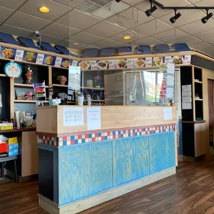 They are open for carry-out and limited indoor seating.