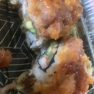 Volcano roll