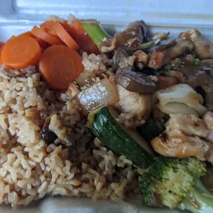 Hibachi chicken bowl