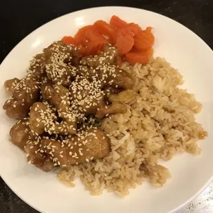 Sesame chicken