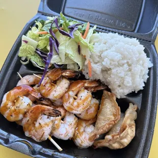 Shrimp teriyaki