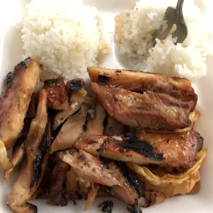 Teriyaki chicken.