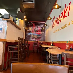 the interior of a restaurant