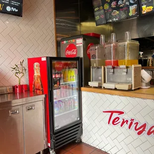 the interior of a restaurant