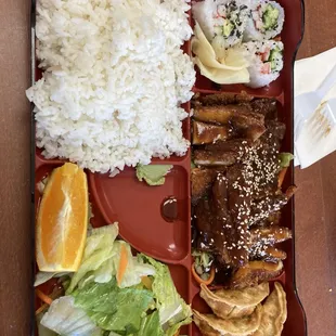 Sesame chicken combo