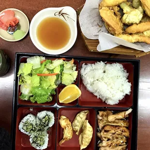 Combo #2 with tempura