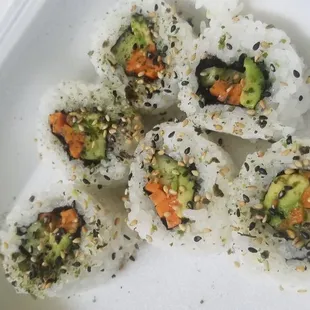 Delicious &amp; a great value! Best place to get sushi in Placerville. Love that they sprinkle Nori on top