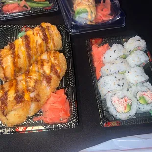maryland roll and California Roll
