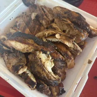 Side of Teriyaki Chicken is good