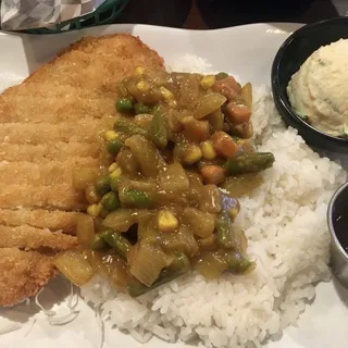 Chicken Katsu with Curry Plate