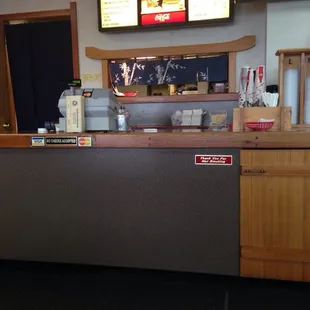 Very simple menu. But it's all you need.