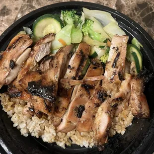 Chicken teriyaki bowl