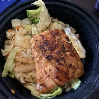 Teriyaki Salmon Bowl