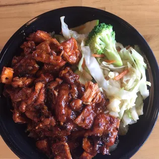 Orange Spicy Chicken Bowl