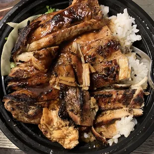 Chicken breast teriyaki bowl