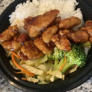 Orange Chicken Bowl