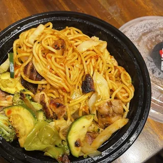 Orange Spicy Chicken Bowl