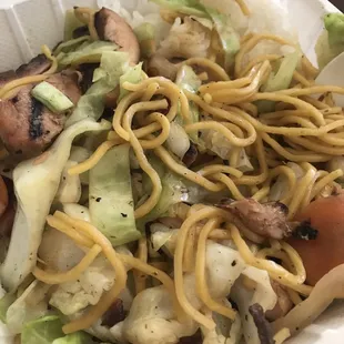 Chicken Yakisoba