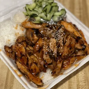 Spicy Chicken Teriyaki - IG: @nelson_eats