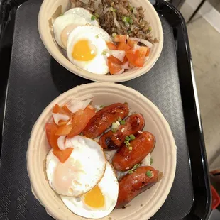 Sisigsilog &amp; Longsilog