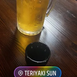 Sapporo n sake bomb $5