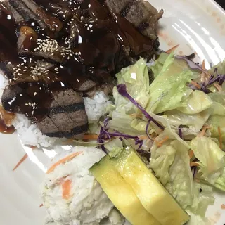 C. Beef Teriyaki Plate