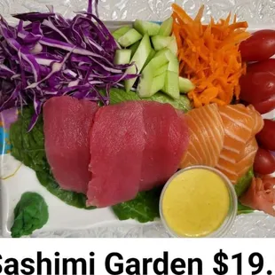 sushi and sashimi, food