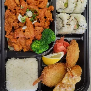 Spicy Pork Bento