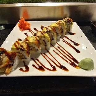 Beautiful Dragon Roll