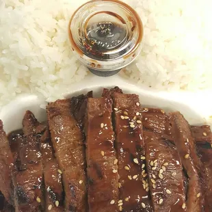 Beef teriyaki lunch