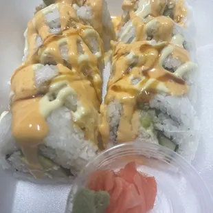 California Roll, made to order. Delicious!