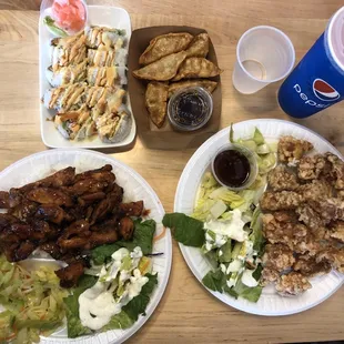 Honey Chicken Plate