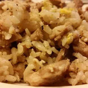 Pork fried rice