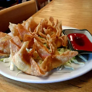 Crab Rangoon.