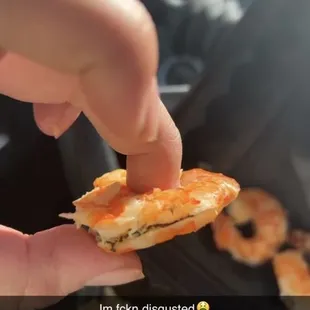 Dirty ass shrimp from the shrimp fried rice