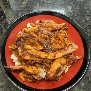 Thai Chicken Teryaki Bowl