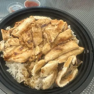 Chicken breast teriyaki bowl