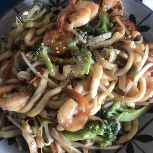 Shrimp Teriyaki Noodle Bowl