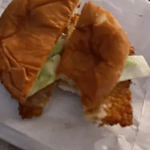 Kids Katsu Burger Pork