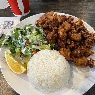 Spicy Popcorn Chicken Plate