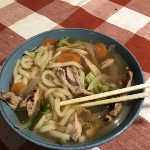 Chicken Udon Soup