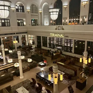 View from Cooper Lounge